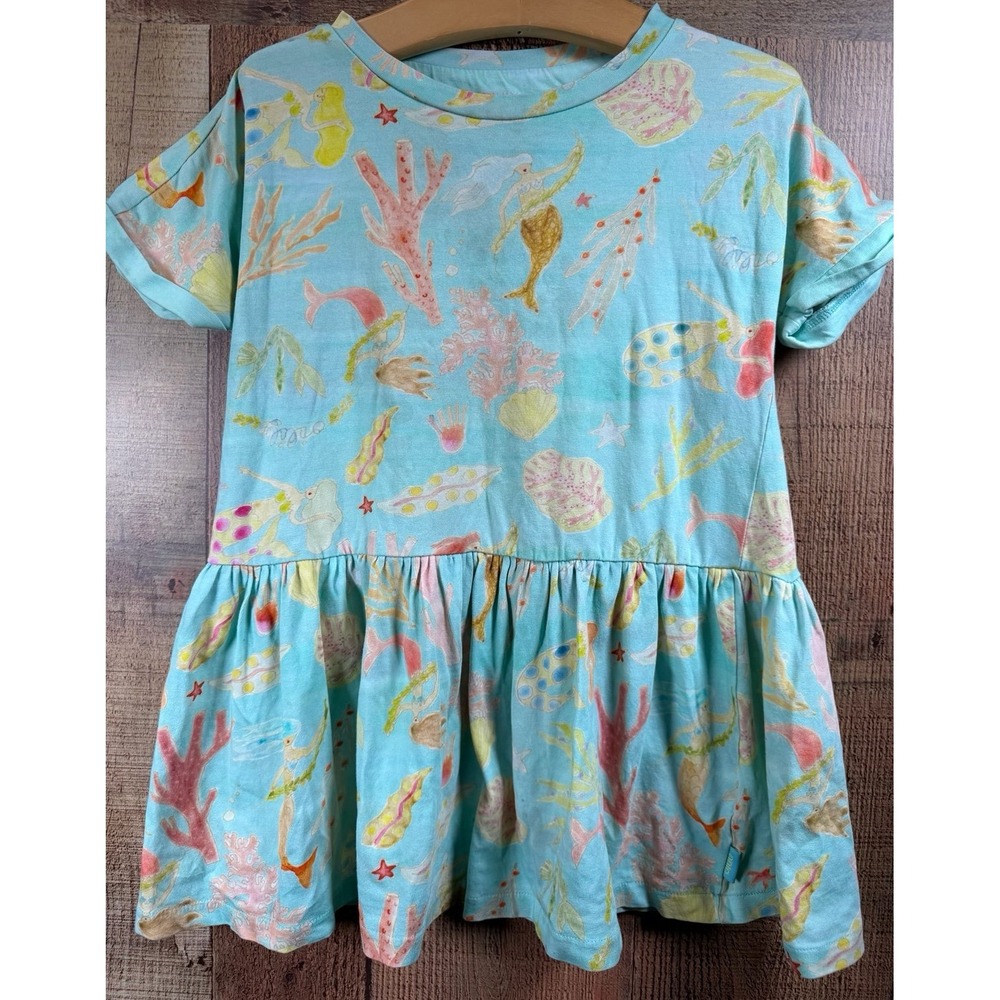 Oilily Girls Dress 5 Mermaids